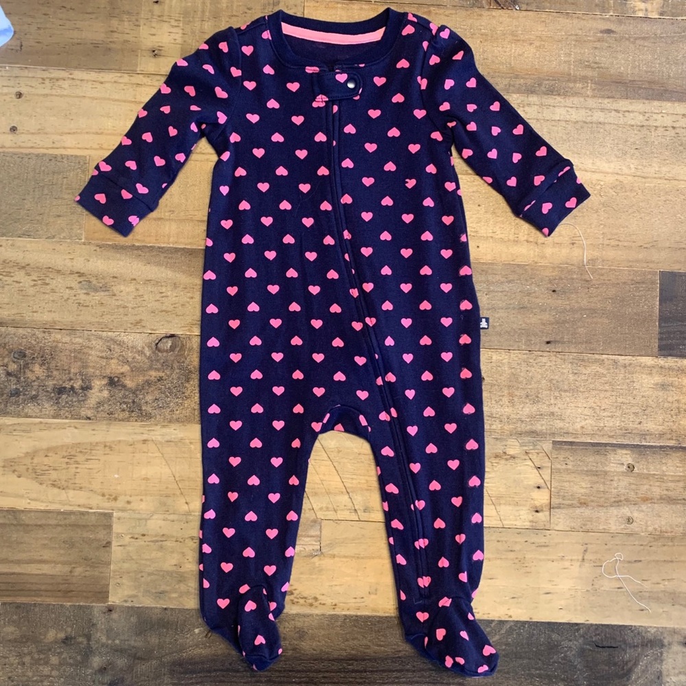 7 New GAP kids cotton footed pajama zipper LOT